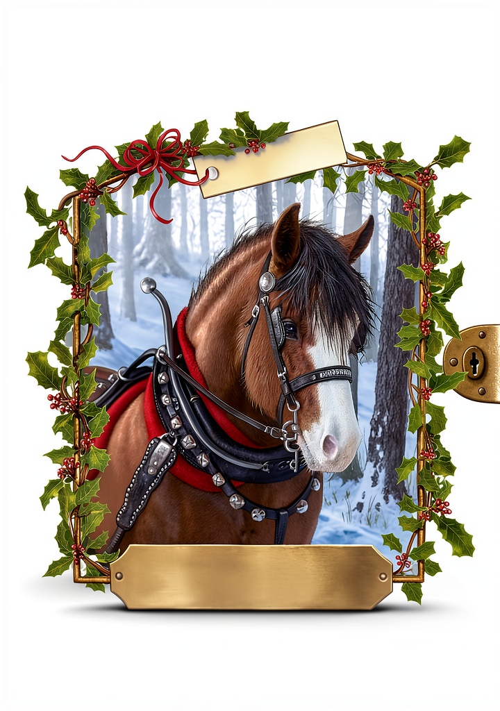 Installing Horse Diaries Special Edition, English, 210 pages on a wooden desk