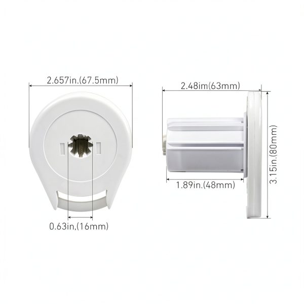 Veromoda R16 Roller Shade Clutch for 1.5 inch Tube Mechanical Hardware-1